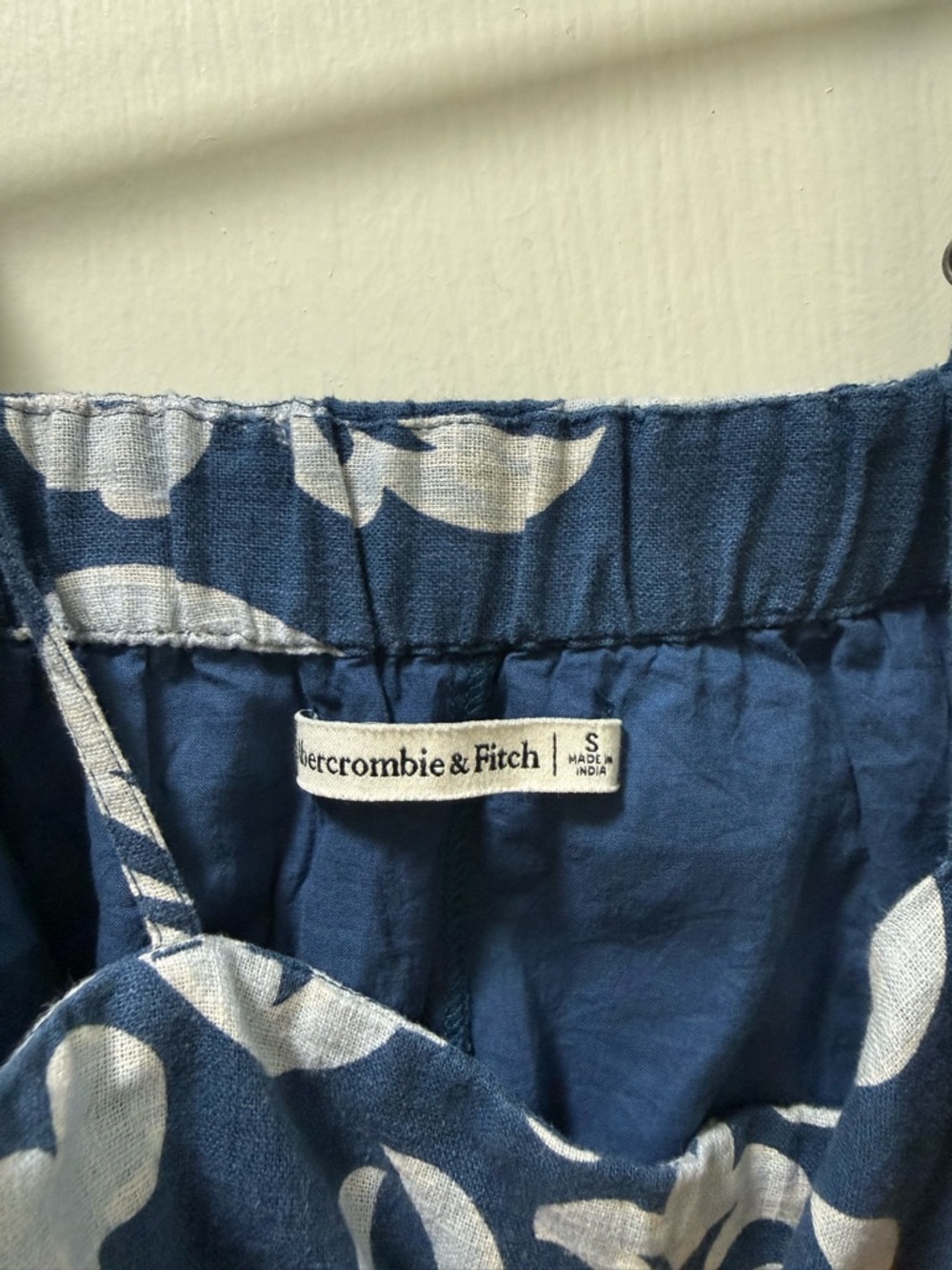 Abercrombie & Fitch Navy and White Printed Sundress - Picture 3 of 3